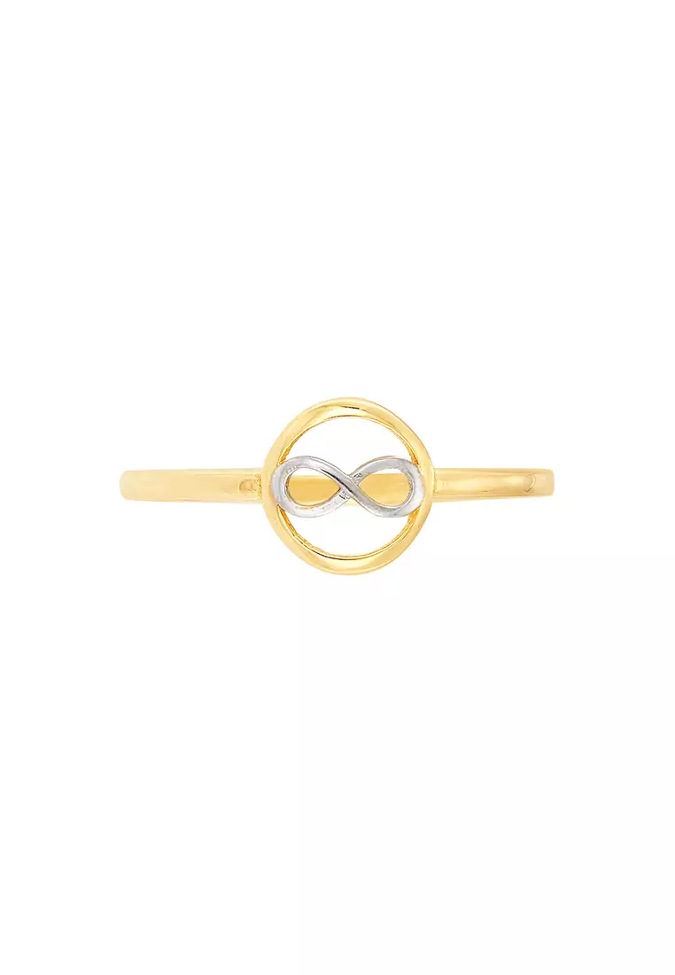 HABIB 375/9K Yellow and White Gold Ring MNM250(R)