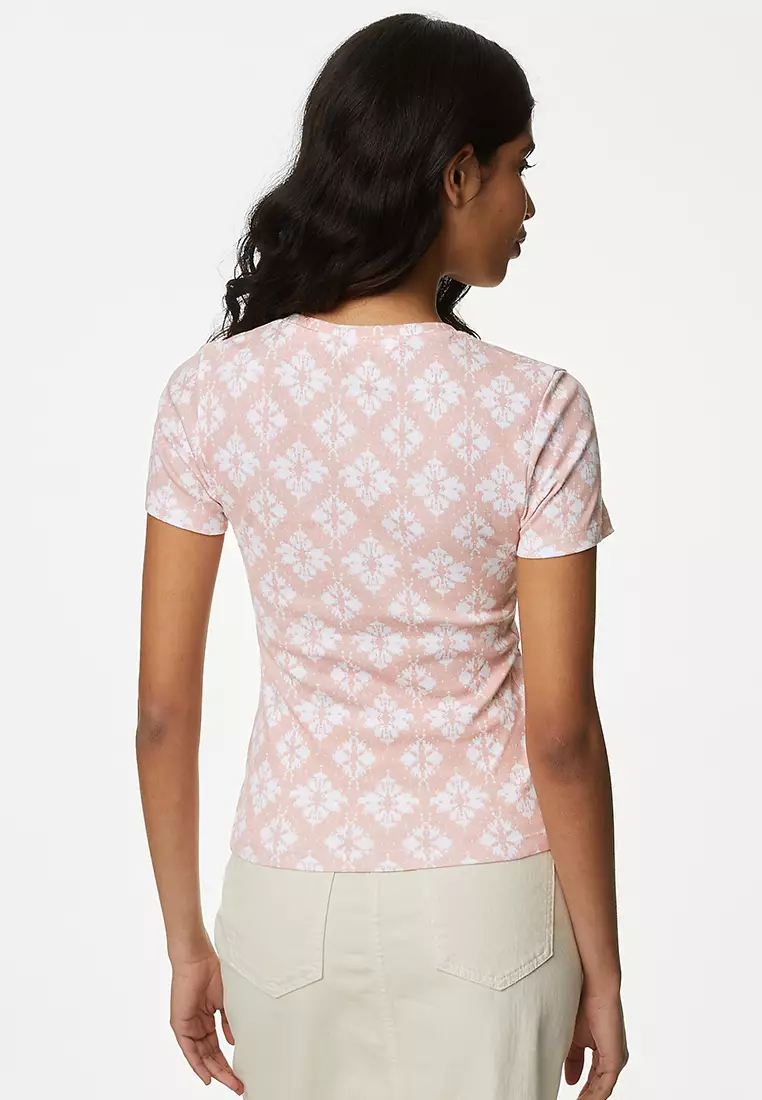 Pure Cotton Printed T-Shirt