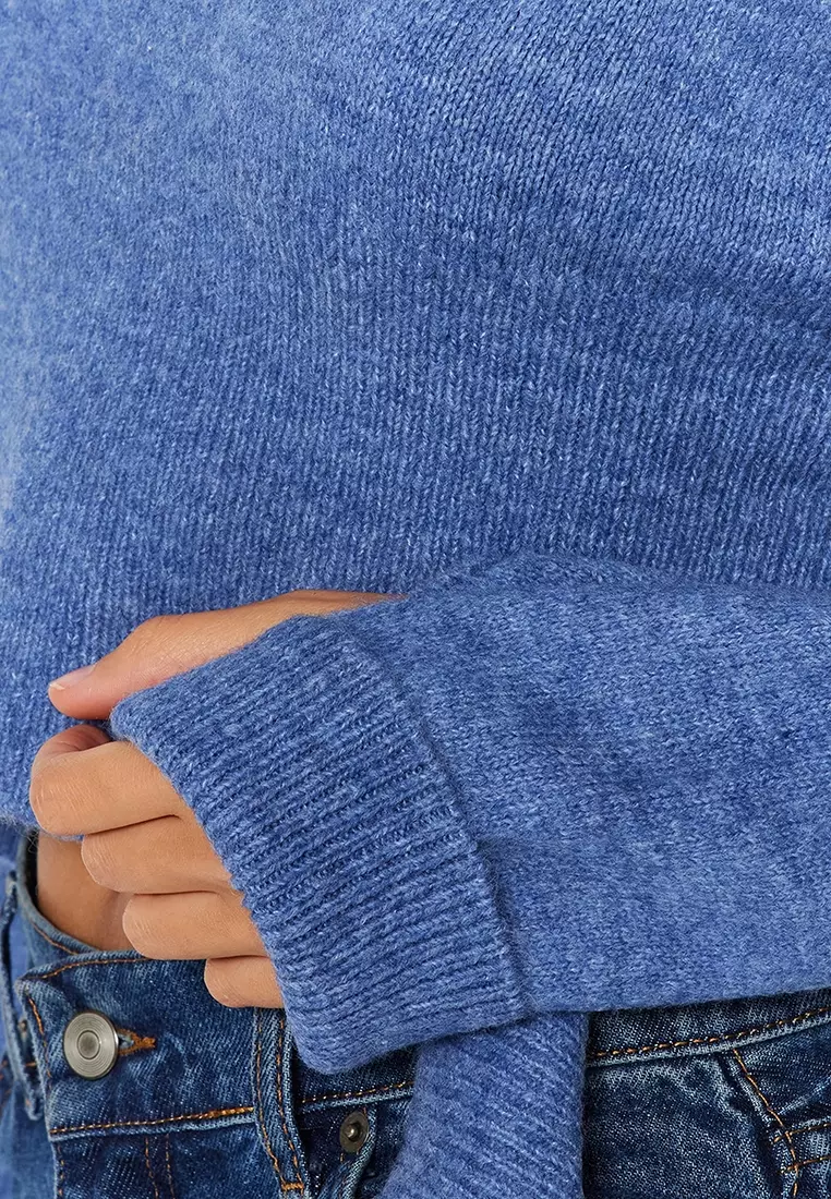 Soft Textured Knitwear Sweater