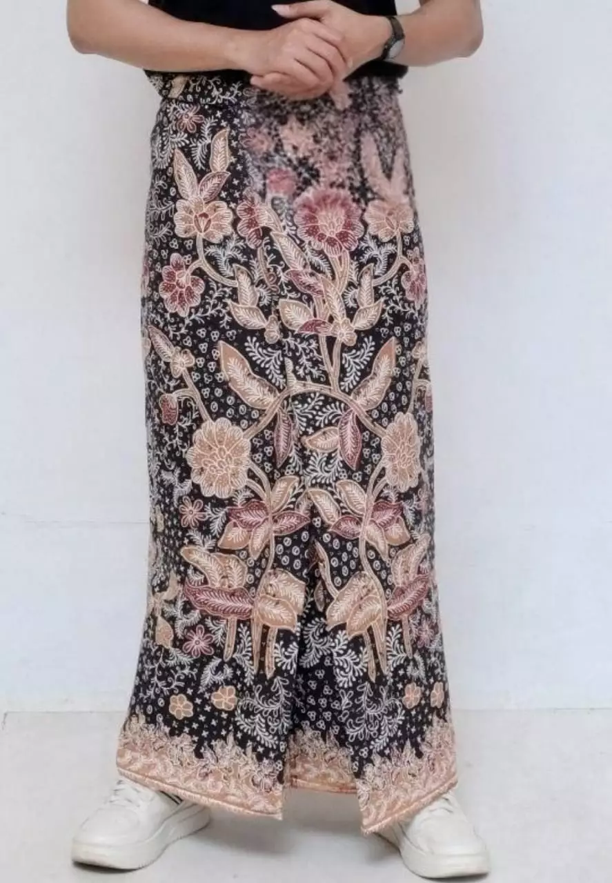 Sarung Batik Bunavatra Hitam Premium MR