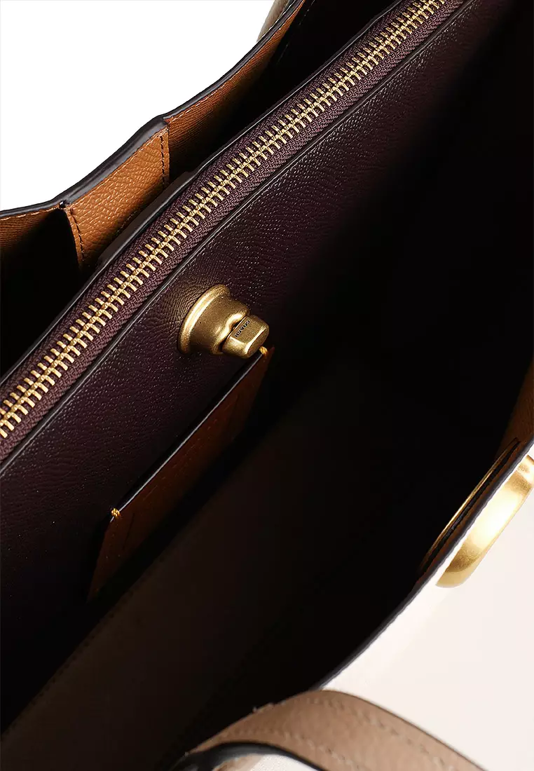 Willow Tote Bag In Colorblock