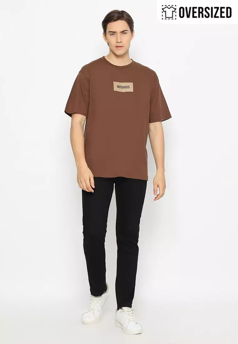 RBJ T-Shirt Cotton Oversized Pria 2079330041