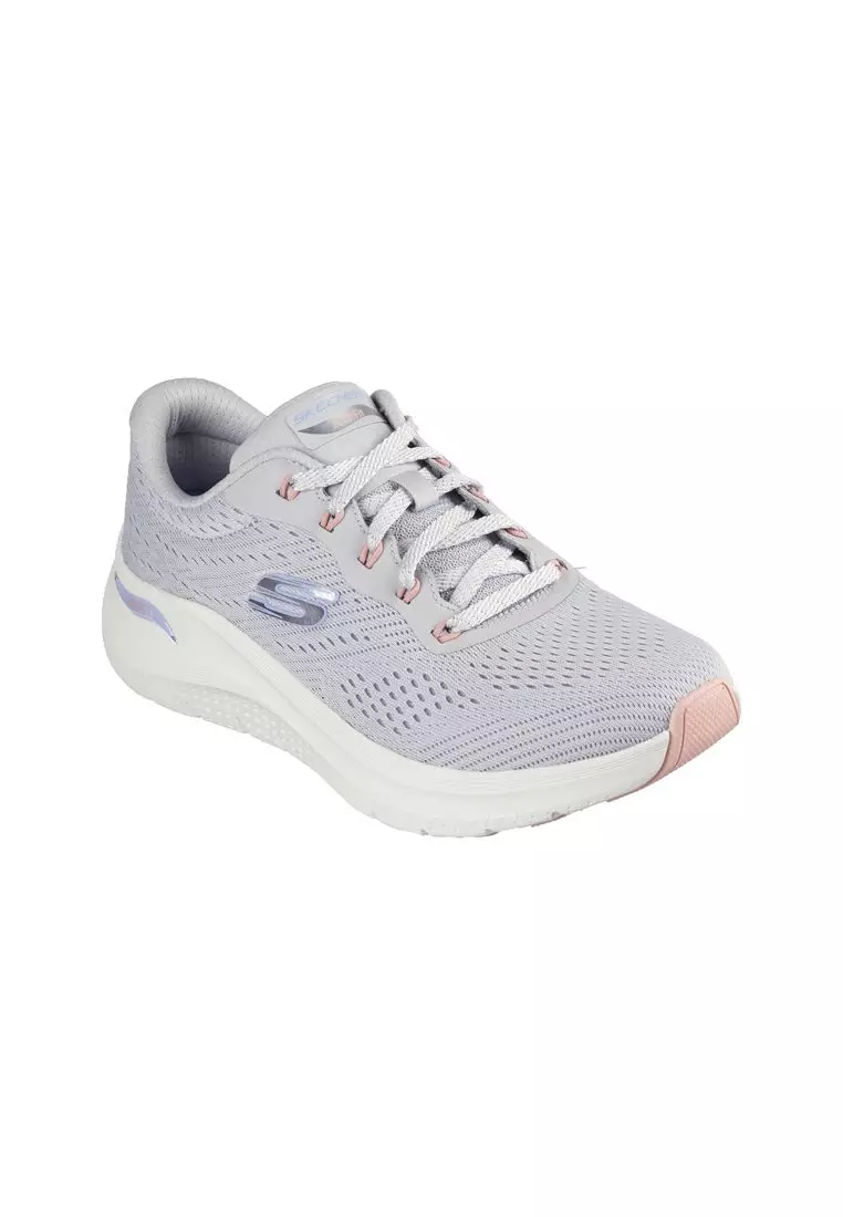 Discount on Skechers  shoes - SKU: Skechers Womens Arch Fit 2.0 Arch Fit Engineered Mesh Lace-Up W/ Air-Cooled