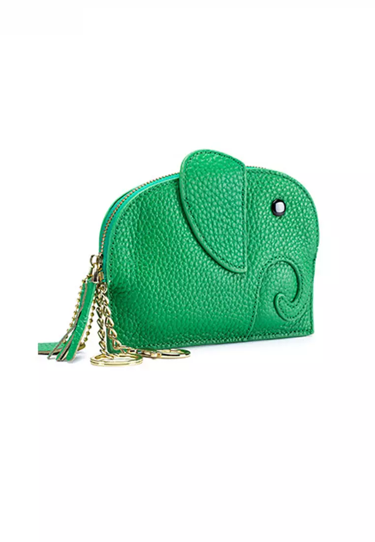 Buy ZITIQUE Full -grain leather multi -purpose small elephant pull ...