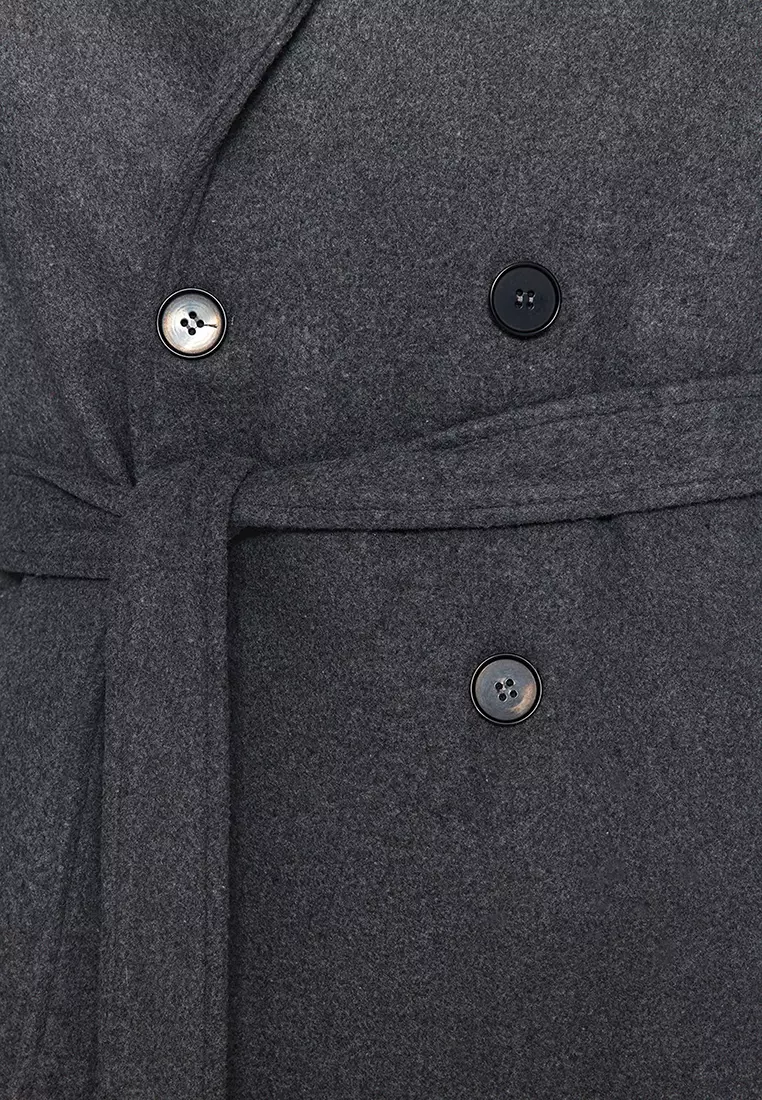 Men's Regular Fit Long Coat