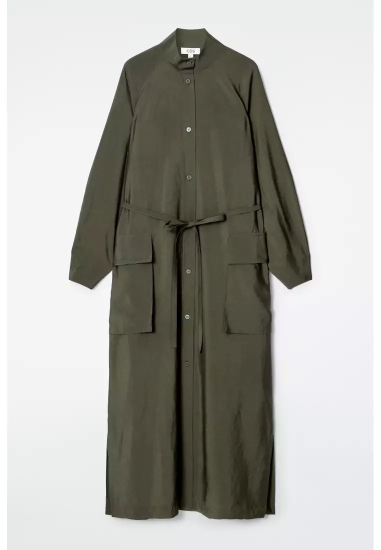 Buy COS UTILITY BELTED SHIRT DRESS Online | ZALORA Malaysia