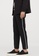 H&M black Trousers Slim Fit 2B49BAAEFCC355GS_1