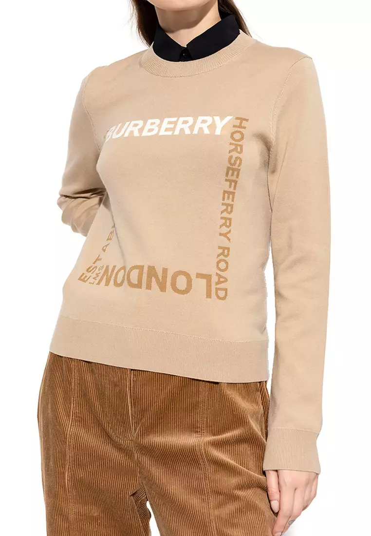 Horseferry Square Sweater in Soft Fawn