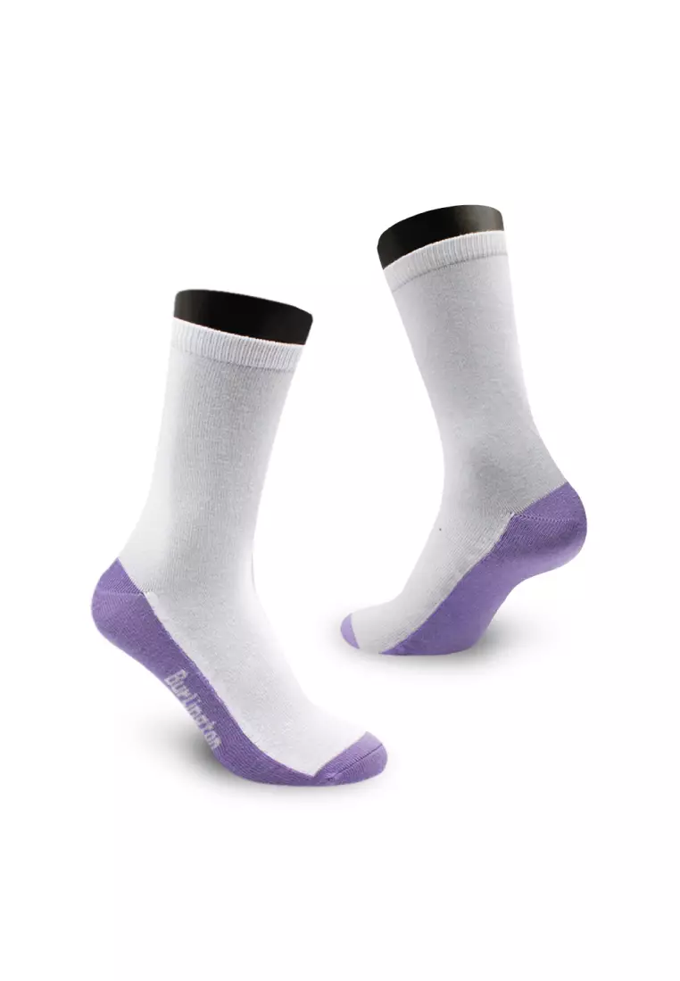 Burlington Ladies' Cotton Thin Casual Crew Socks 3 pairs in a pack BLCKG35