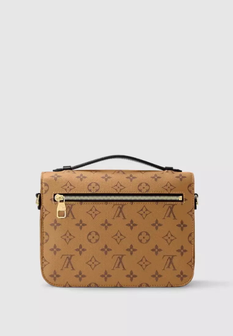 Pochette Métis Monogram Reverse Canvas Brown