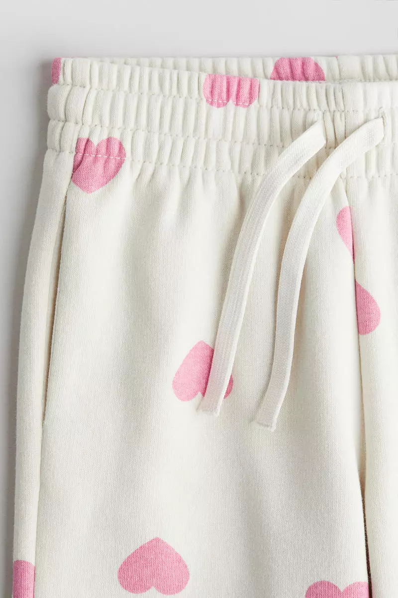 Brushed-inside joggers