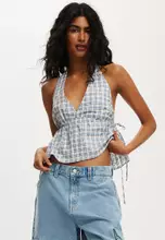 Olivia Check Texture/Multi