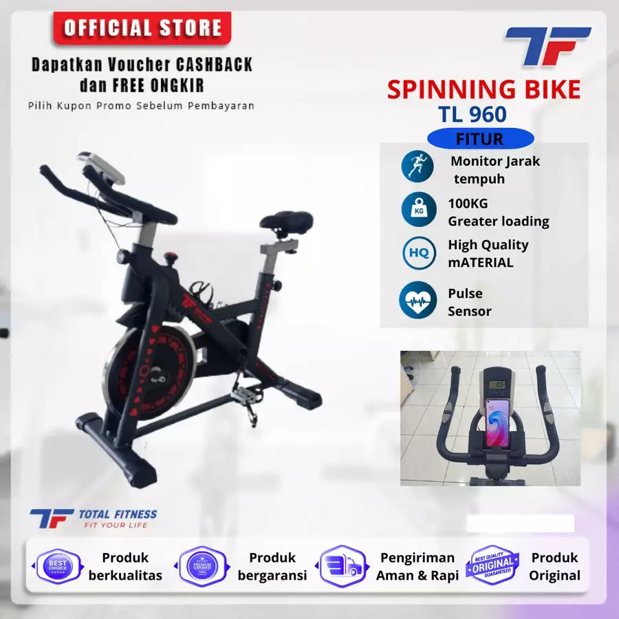 Jual Total Health gym TOTAL GYM New Alat Olahraga Static