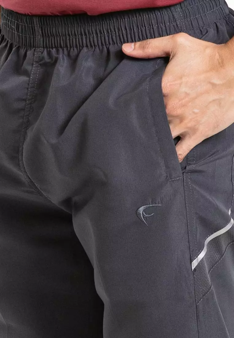 Forest Slim Fit Tracksuit Men Track Pants Unisex Track Bottom | Seluar Track Lelaki - 10758-03DkGrey