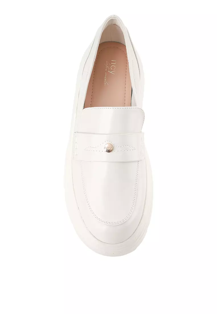 BEATRICE J2535-6 LOAFERS OFF WHITE