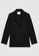 Maje black Buttoned Suit Jacket 9281DAA7C0F86CGS_7