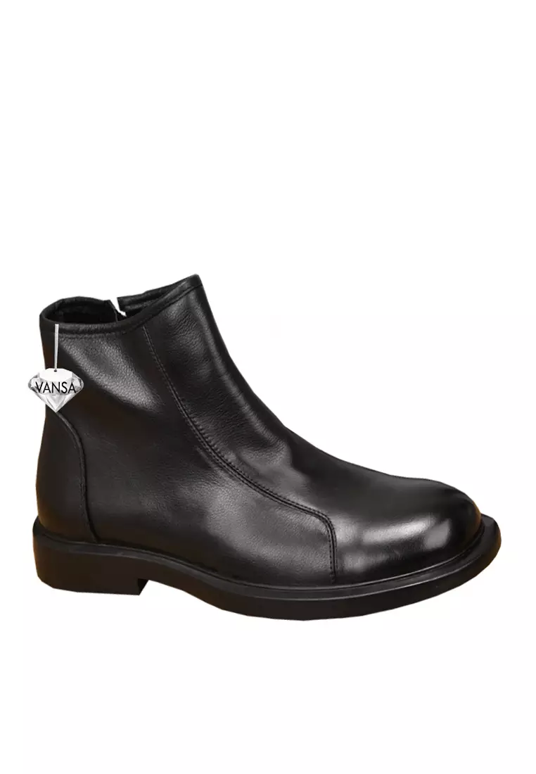 Discount on Twenty Eight Shoes  shoes - SKU: VANSA Top Layer Cowhide High-top Martin Boots VSM-B-909