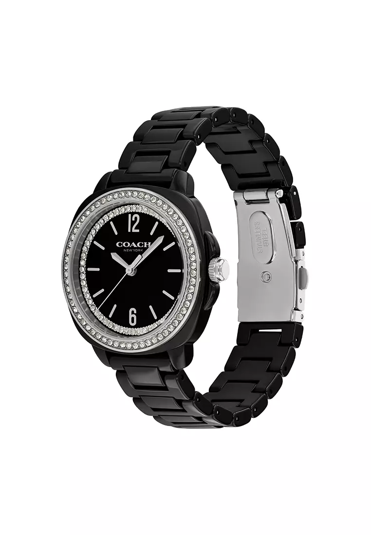 Kitt Black Ceramic Strap Analog Watch CO-14504564