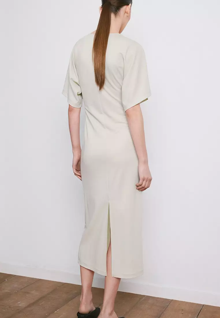 Side Gathered Detail Dress