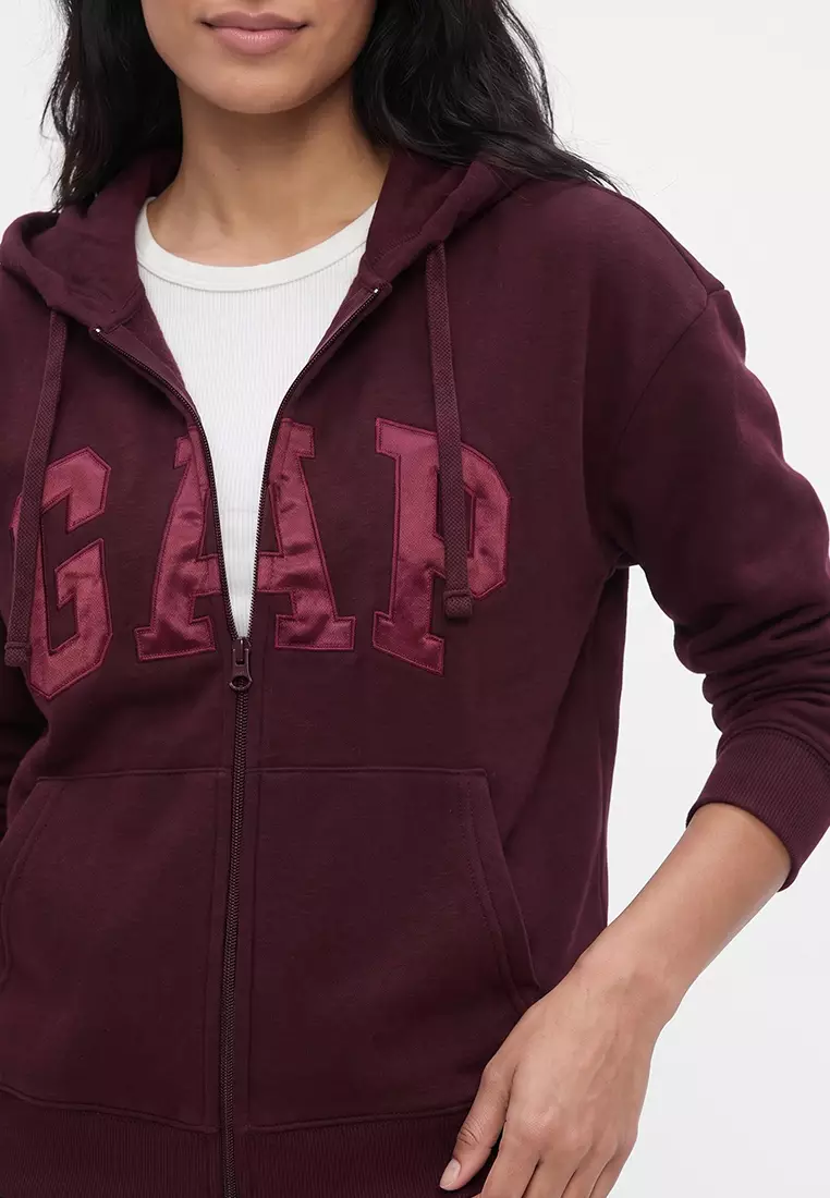 Logo Zip Hoodie