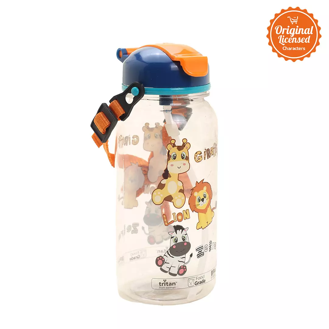 Botol Minum Anak Safari Trio Refresh Water Bottle 500ml Type D Putih Transparan