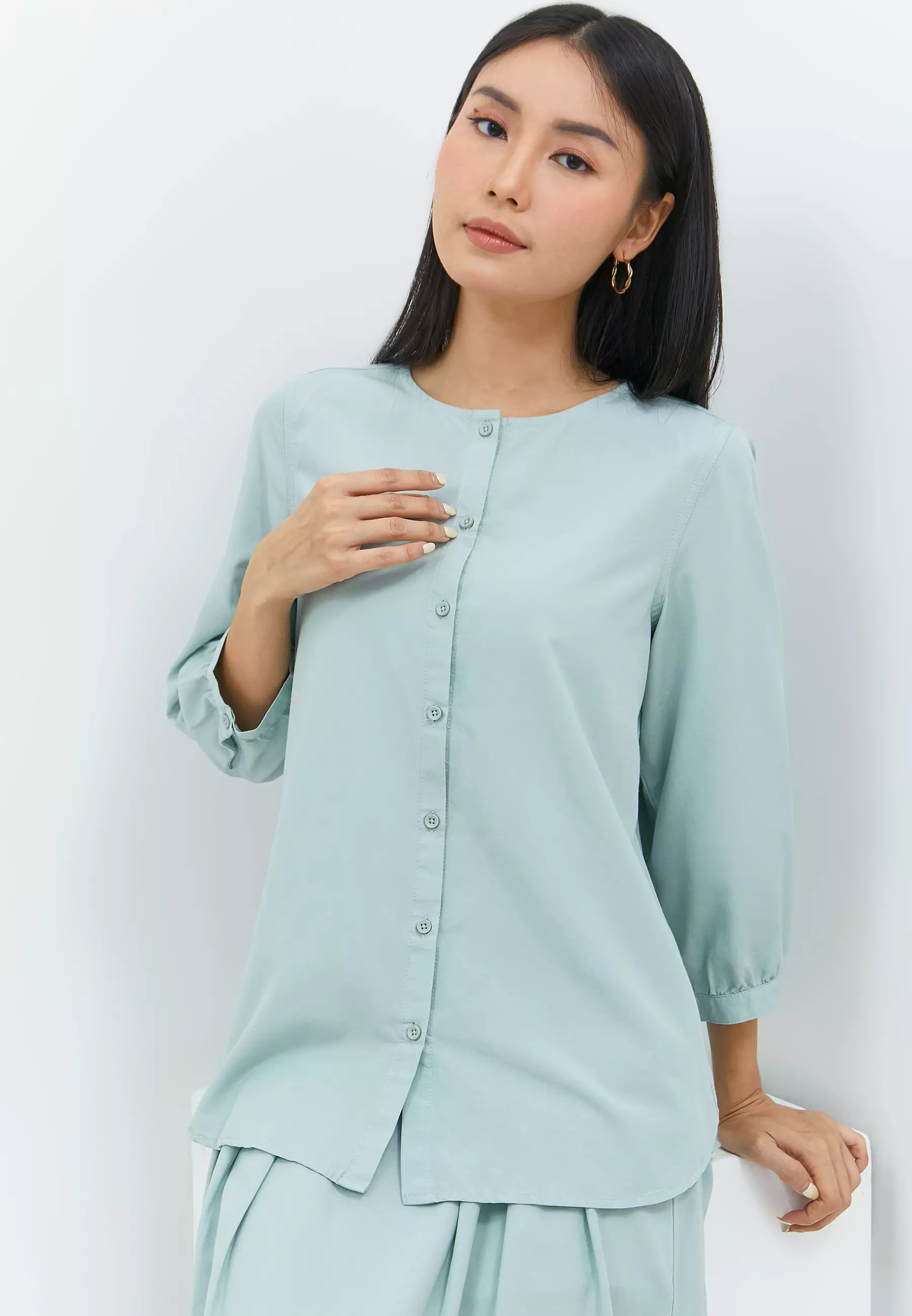 Sandra Green Shirt (G.13149)