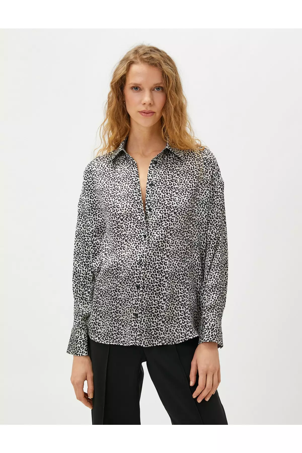 KOTON Leopard Print Shirt 2024 | Buy KOTON Online | ZALORA Hong Kong