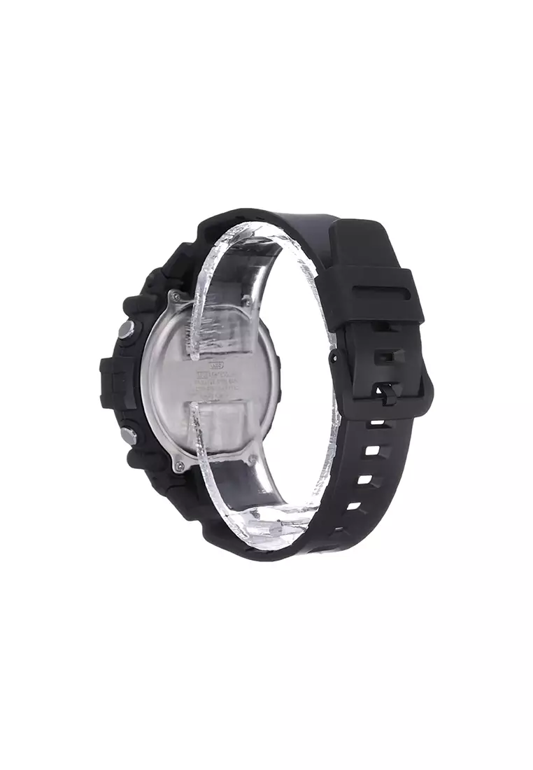 AE-1500WHC-1AV Men Digital Watch Black Resin Band