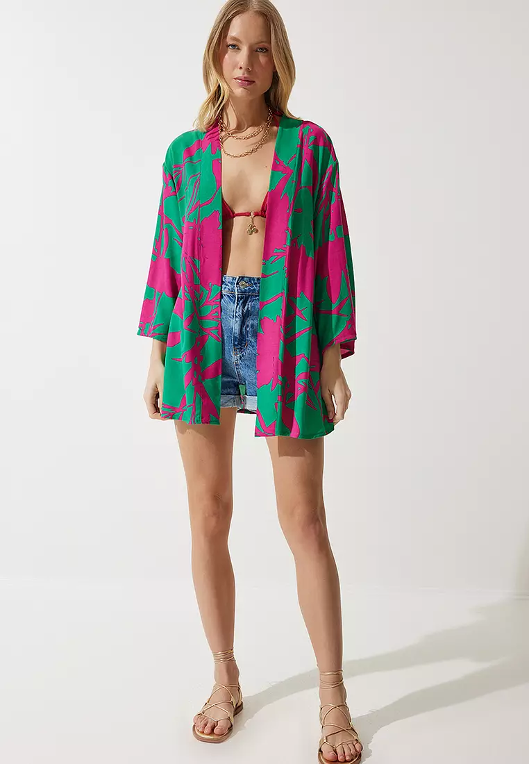 Printed Kimono