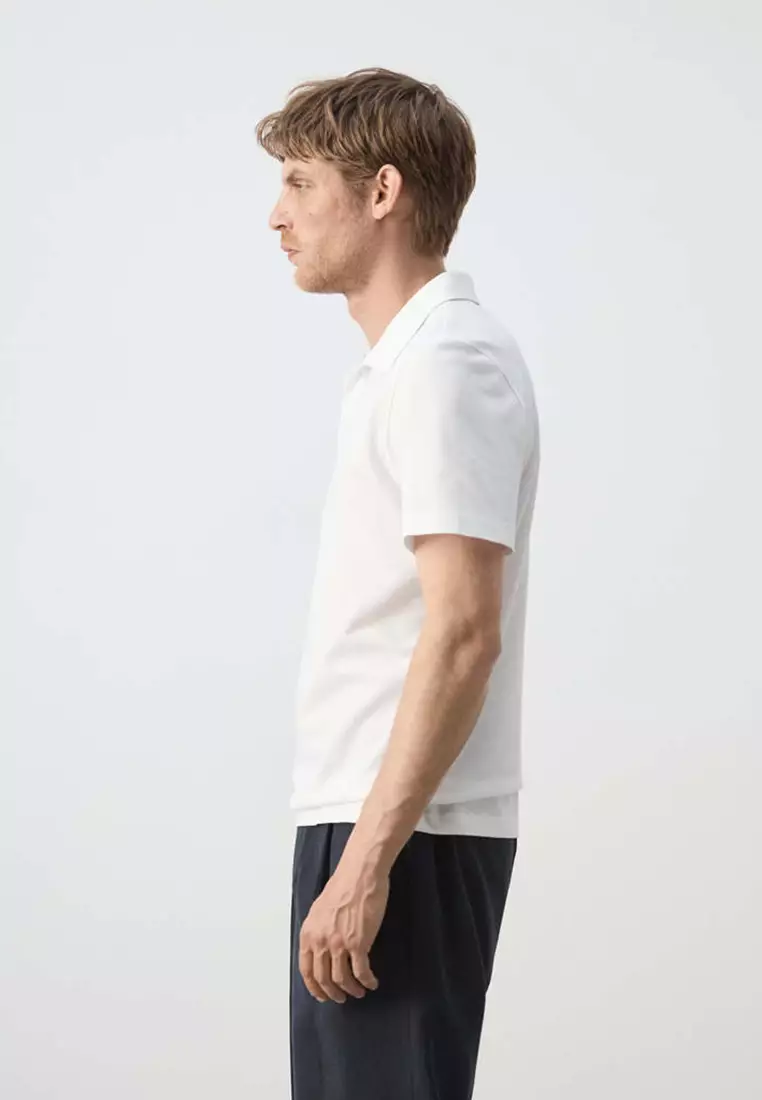 Slim Fit Piqué Polo Shirt