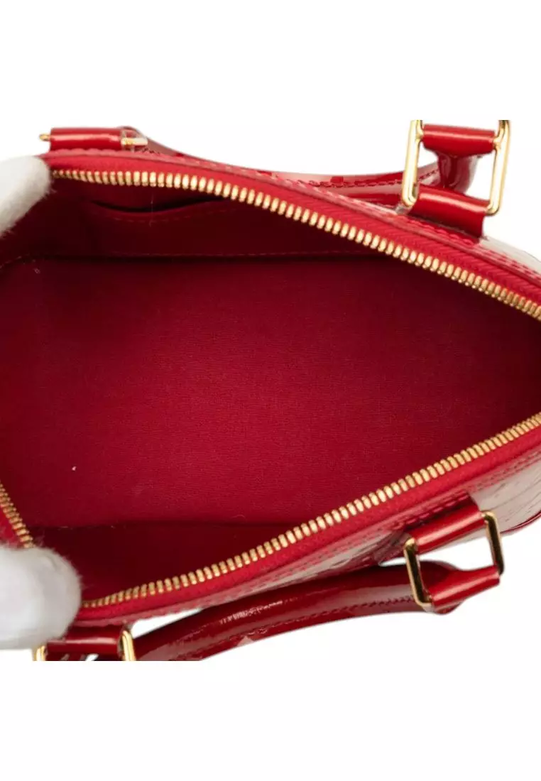 Pre-Loved Louis Vuitton Monogram Vernis Alma Bb