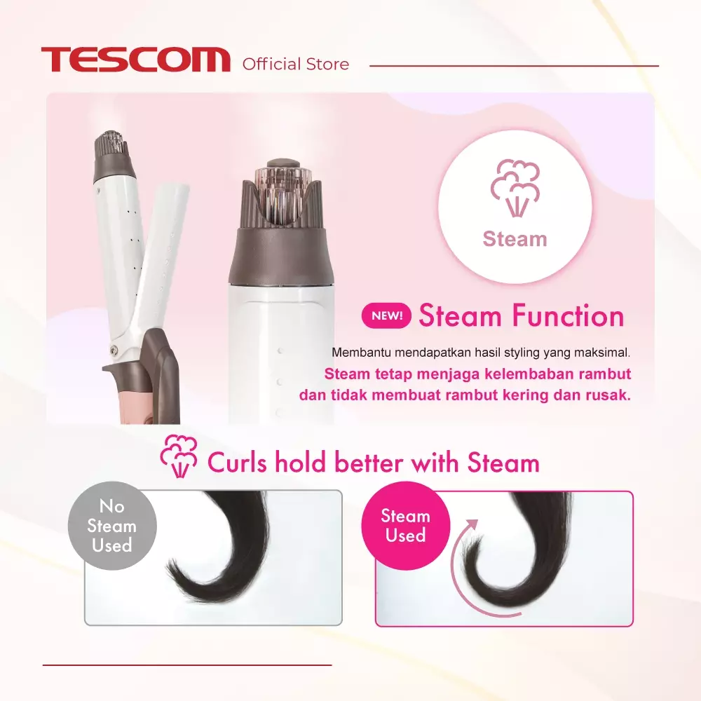 Paket Tescom Ion Hair Dryer NTID292 - Pengeriting Rambut TM453ID