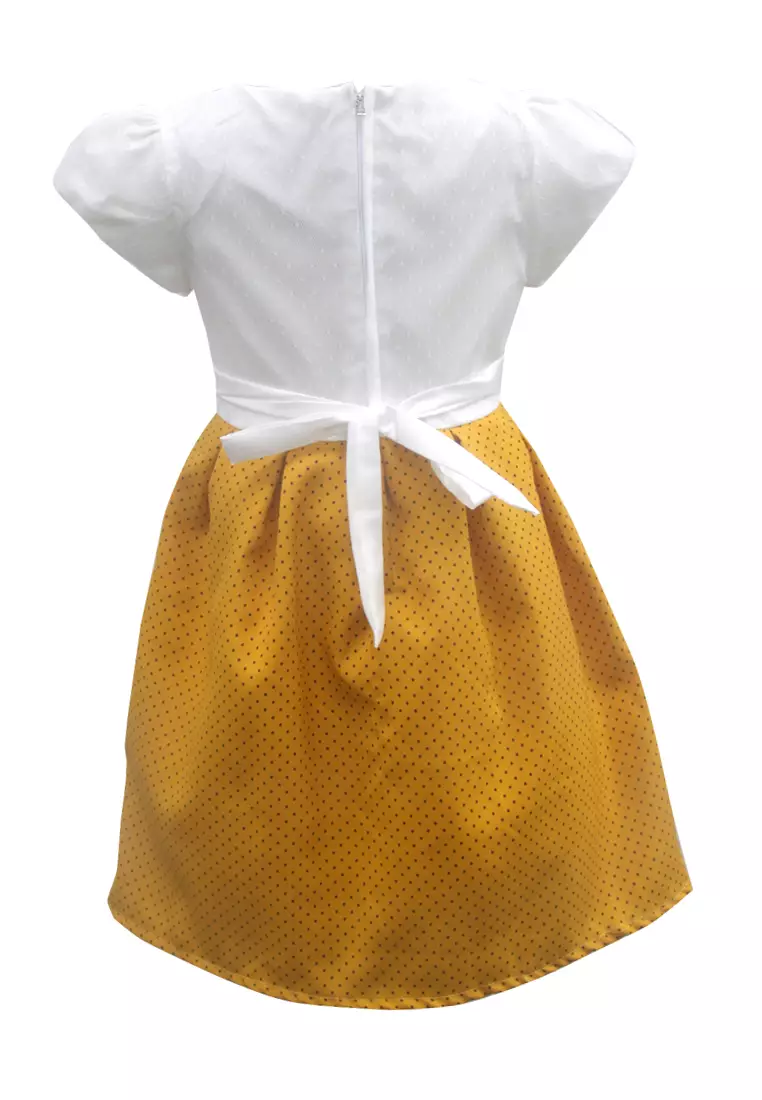 Two Mix Dress Anak Perempuan 4078