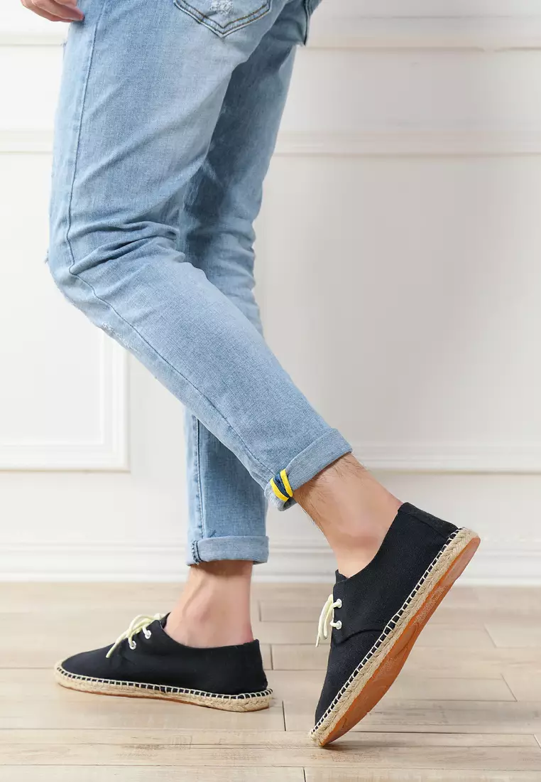 Lace Up Canvas Espadrilles QZ-S55
