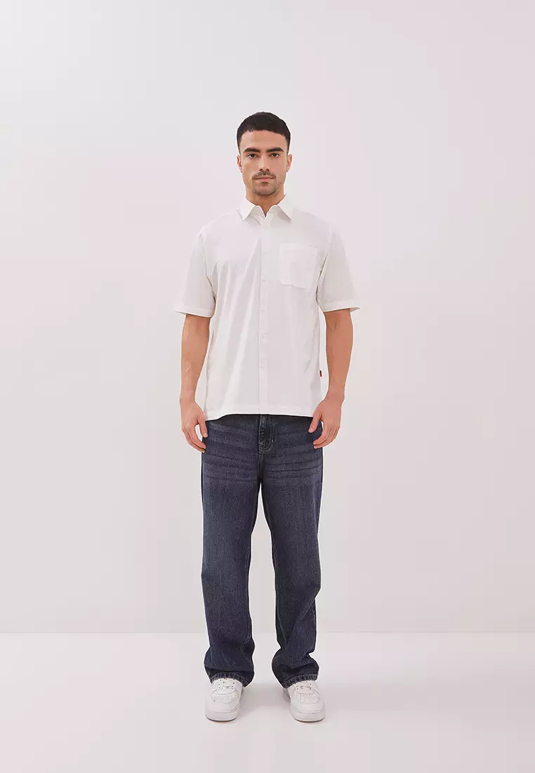 DUST Kemeja Niro Putih (DM.1445)