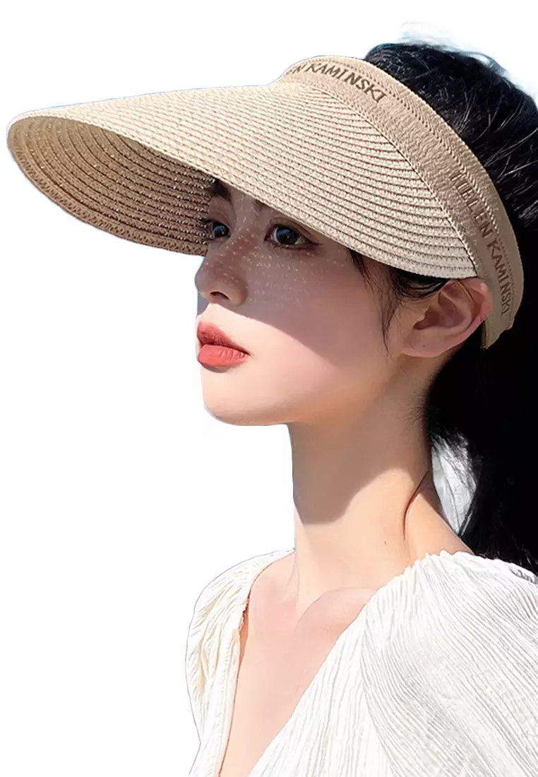 Buy Sunnydaysweety Versatile Sunscreen Sunshade Straw Hat A22062401BE ...