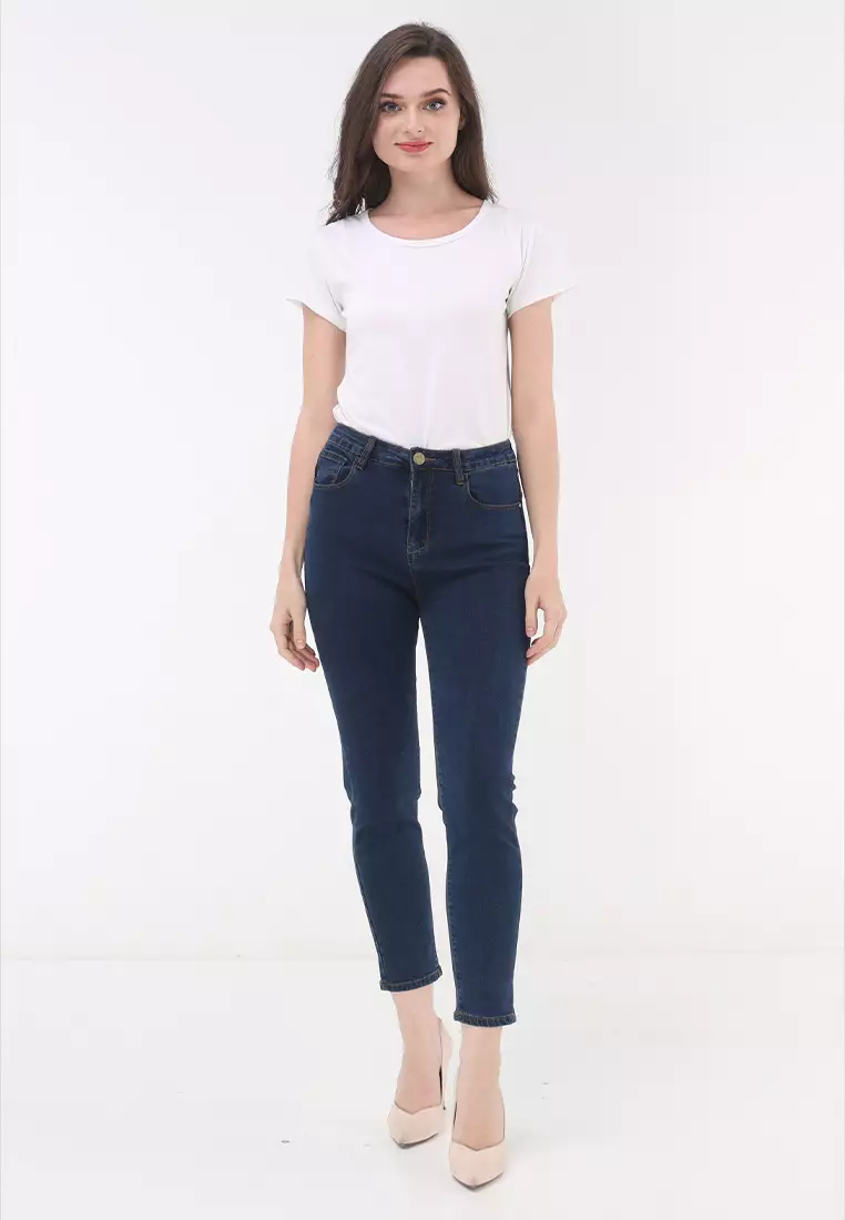 Denim Slim Fit Femme Jeans