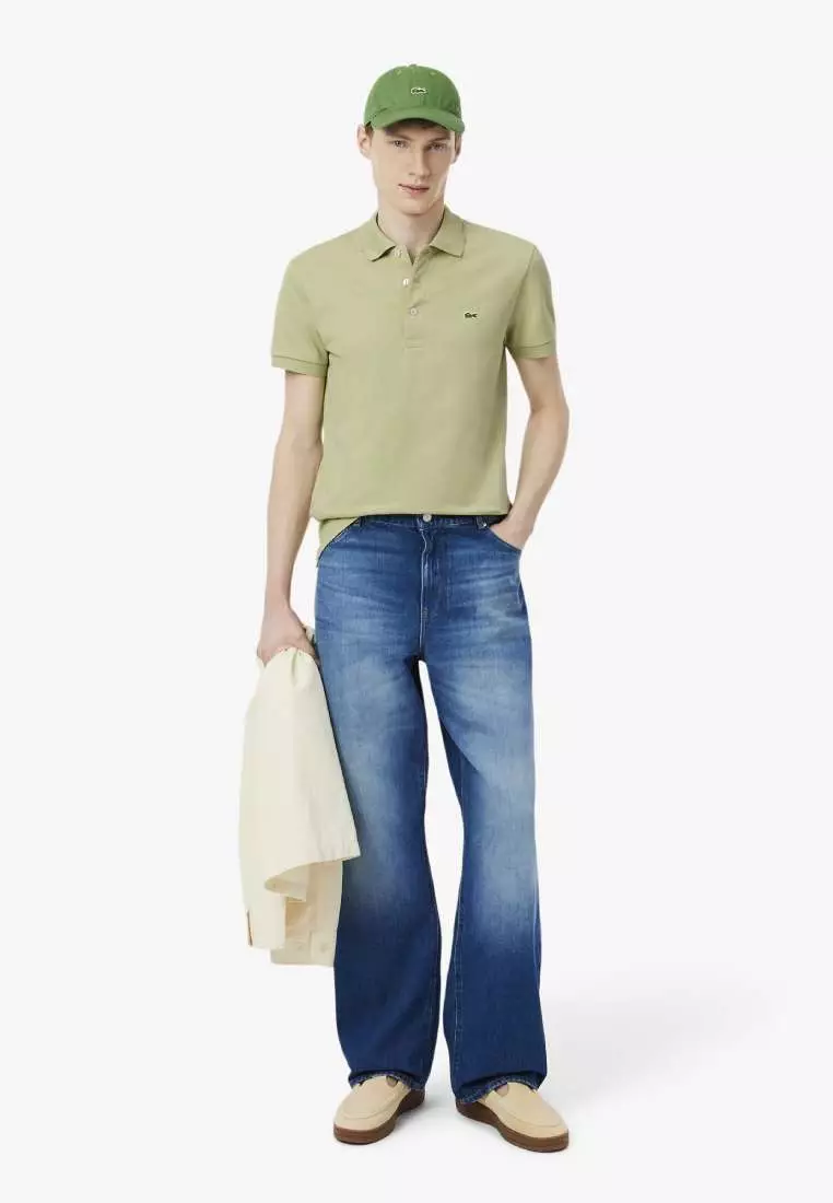 Slim Fit Stretch Petit Piqué Polo Shirt