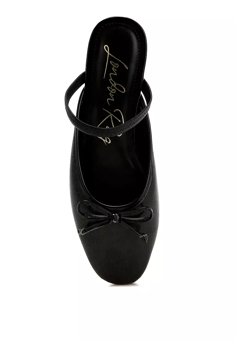 Sepatu Balet Glitter Hitam