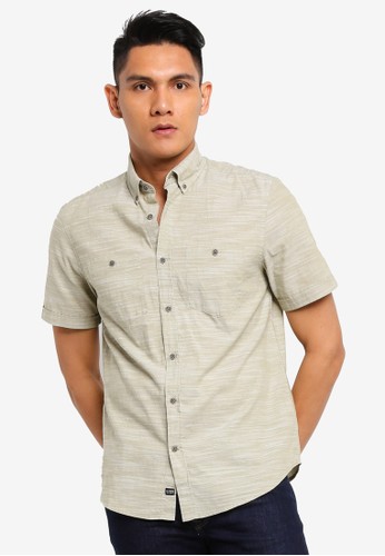 Jual Lc Waikiki Regular Fit Short Sleeve Poplin Shirt Original Zalora Indonesia