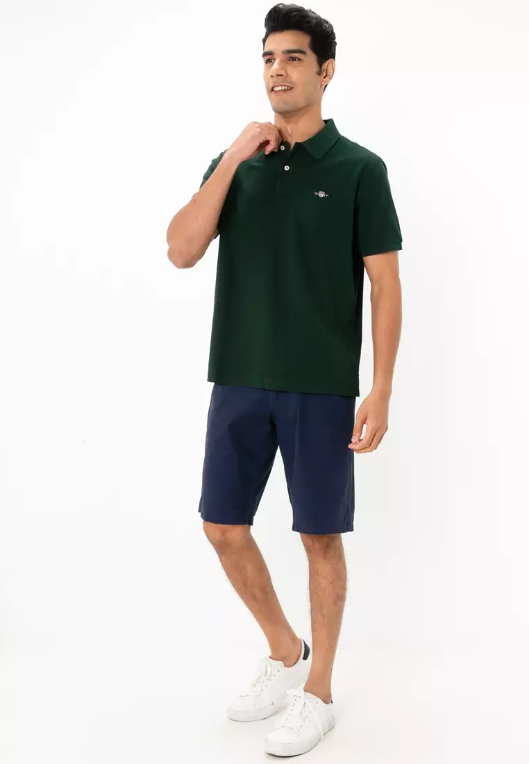 Shield Piqué Polo Shirt