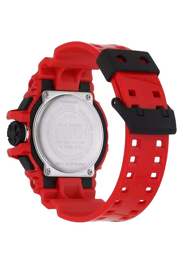 Jual G-shock Casio G-SHOCK Jam Tangan Pria Red Black Resin