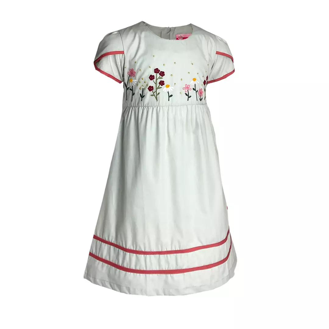 Pingu Dress Anak Perempuan Polos Pendek Abu 90501828