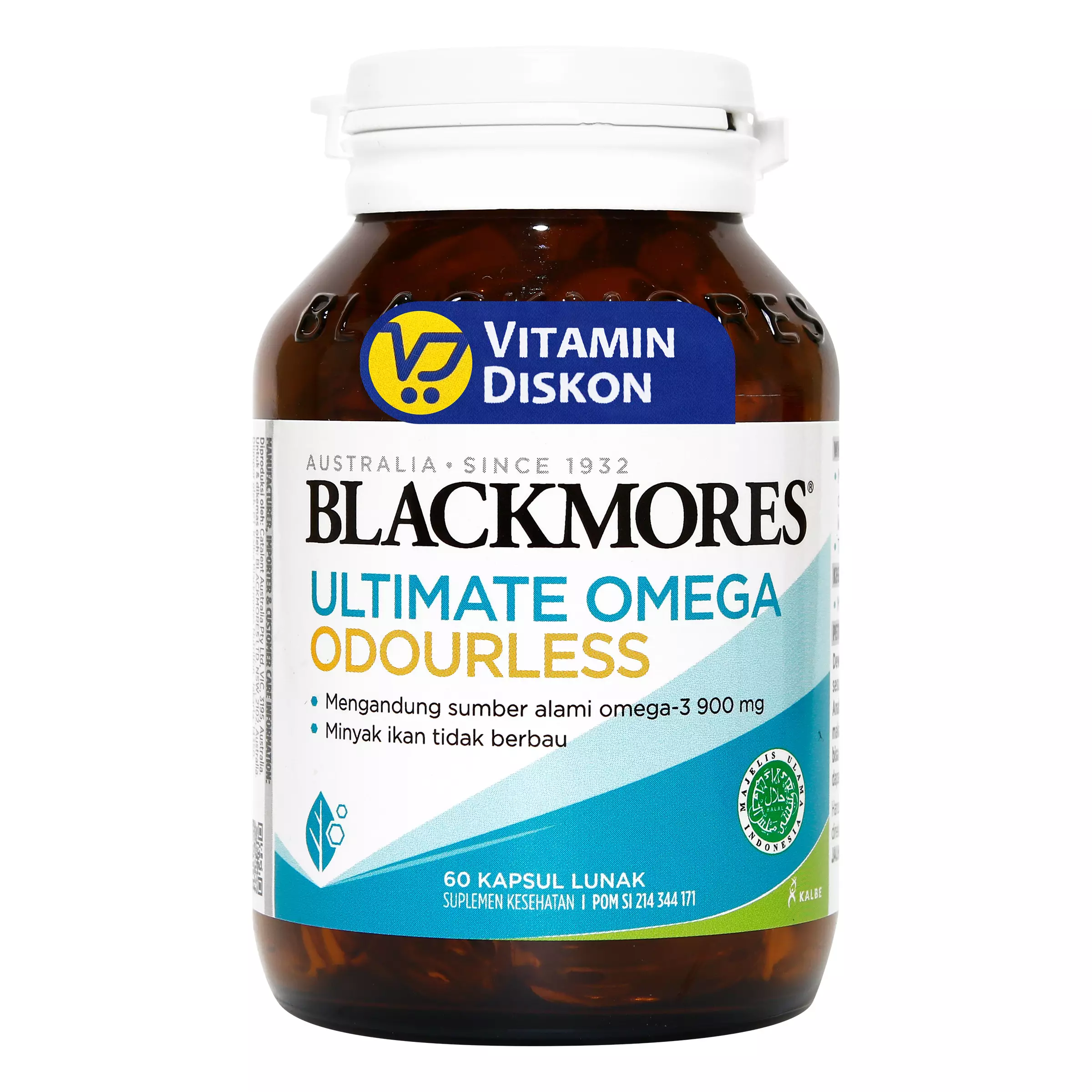 Jual Blackmores BLACKMORES ULTIMATE OMEGA ODOURLESS 60 CAPS