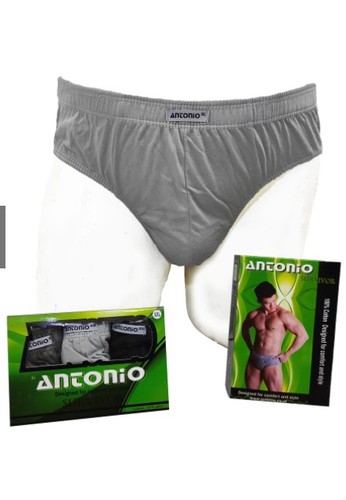 Antonio black and green and grey and brown Celana Dalam Underwear Pria Antonio Art-1114 Survivor 2BE36US329AD27GS_1