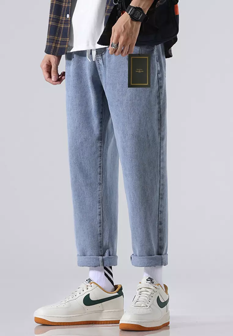 Tapered Washed Jeans AY-LS336