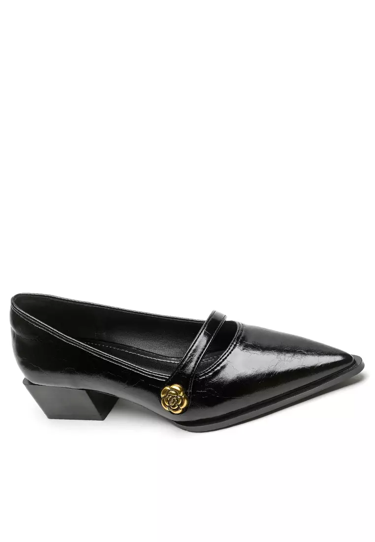 Discount on Twenty Eight Shoes  shoes - SKU: 4CM Metal Buckle Strap Mary Jane Shoes WW108-5