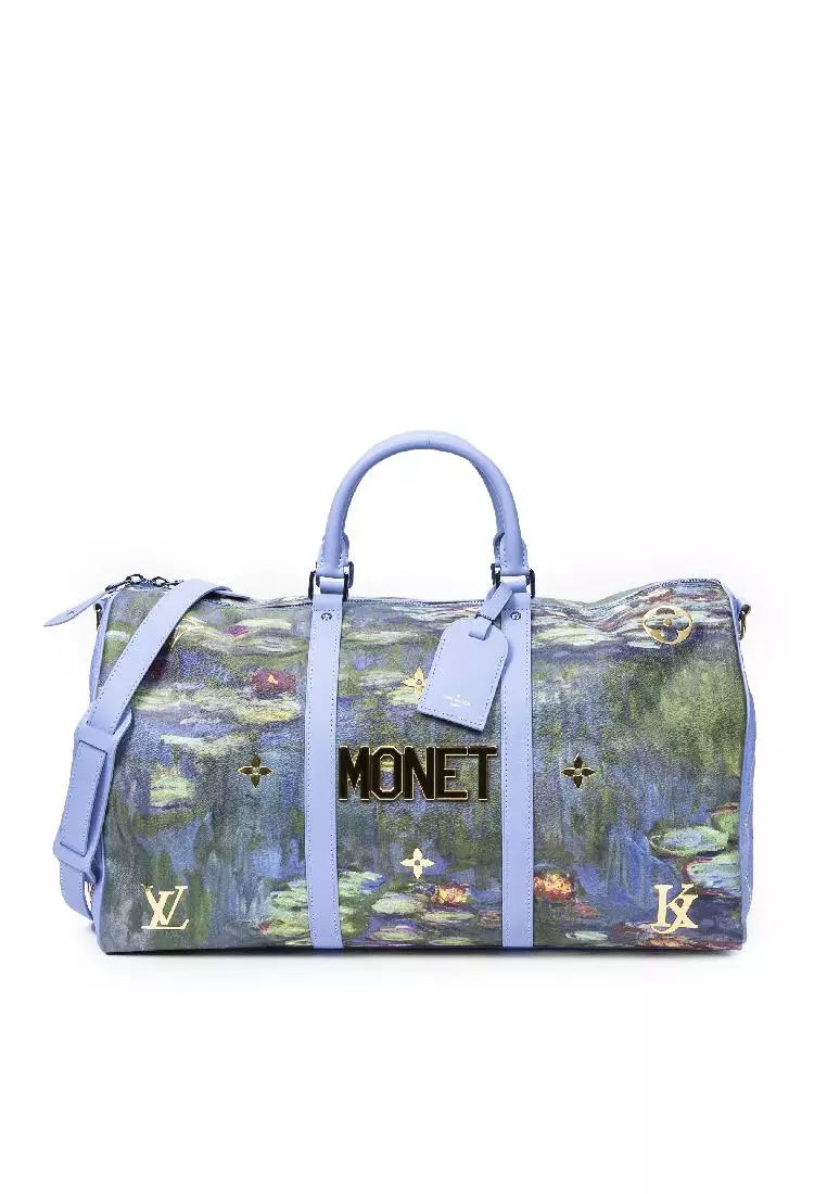 Buy Louis Vuitton Pre loved Jeff Koons Masters Monet Keepall