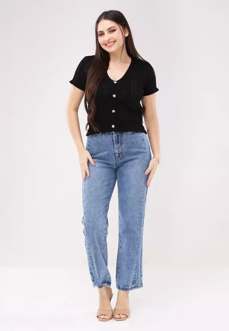 Knitted Textured Top