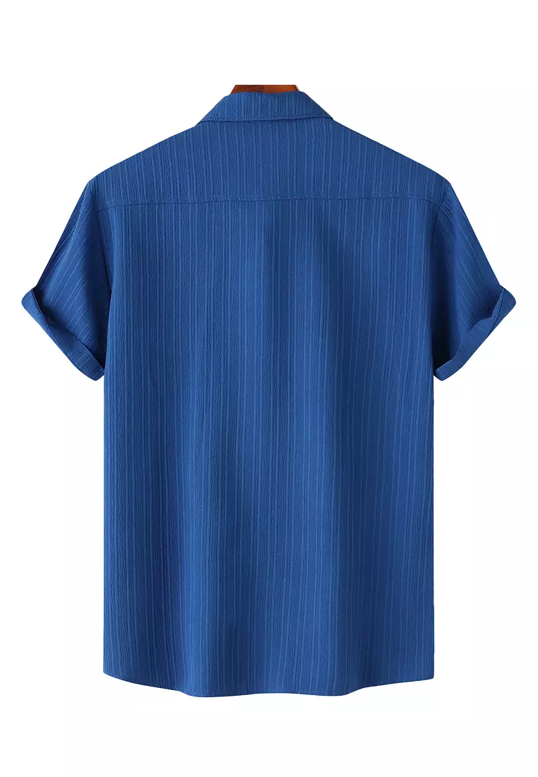 Turn-down Collar Striped Shirt YL-A90